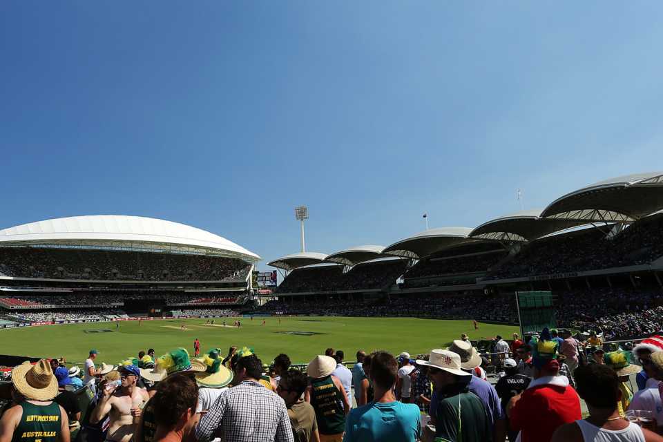 A general view of the Adelaide Oval