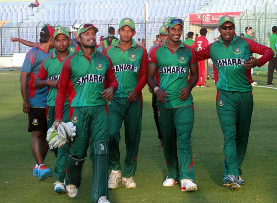 The BCB XI players celebrate after beating Zimbabweans