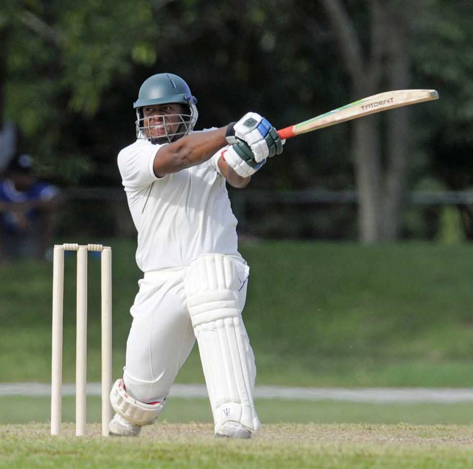 Shacaya Thomas scored 59, the only half-century of the game