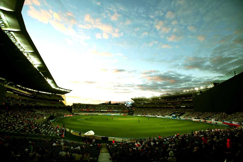 A general view of Eden Park, New Zealand v England, 3rd ODI, Auckland, February 23, 2013