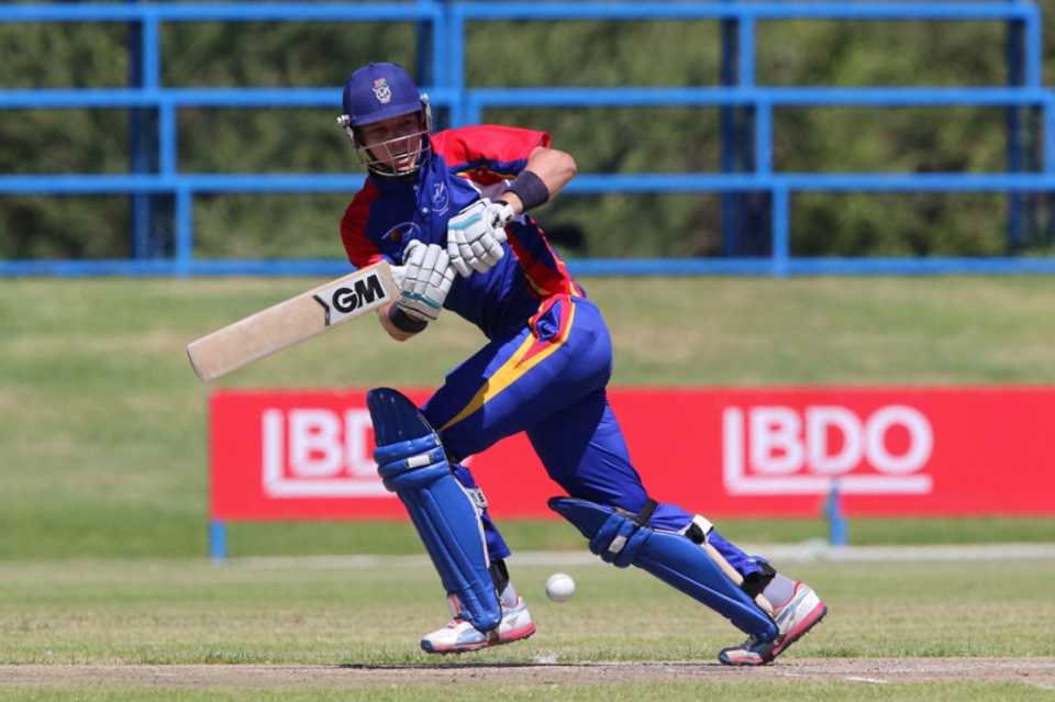 Gerhard Erasmus was named Man of the Match for his 83-ball 91