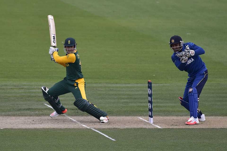 Quinton de Kock struck a half-century, South Africa v Sri Lanka, World Cup warm-up, Christchurch, February 9, 2015