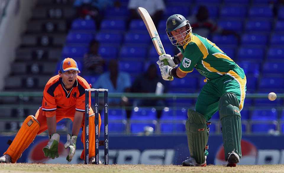 Herschelle Gibbs plundered a record six sixes off Dan van Bunge, Netherlands v South Africa, Group A, St Kitts, March 16, 2007