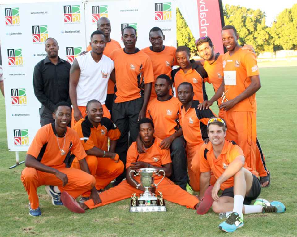 The victorious Mashonaland Eagles, Bulawayo, March 21, 2015