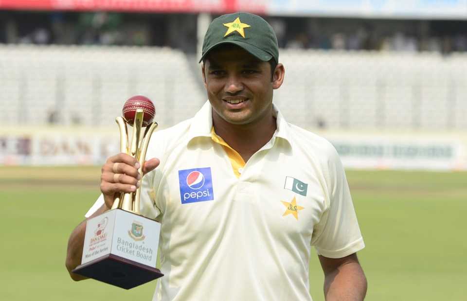 Azhar Ali was named Man of the Match and Man of the Series
