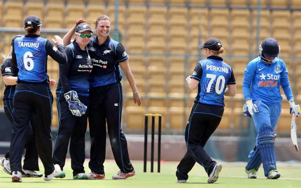 Suzie Bates had the best returns for New Zealand Women with three wickets