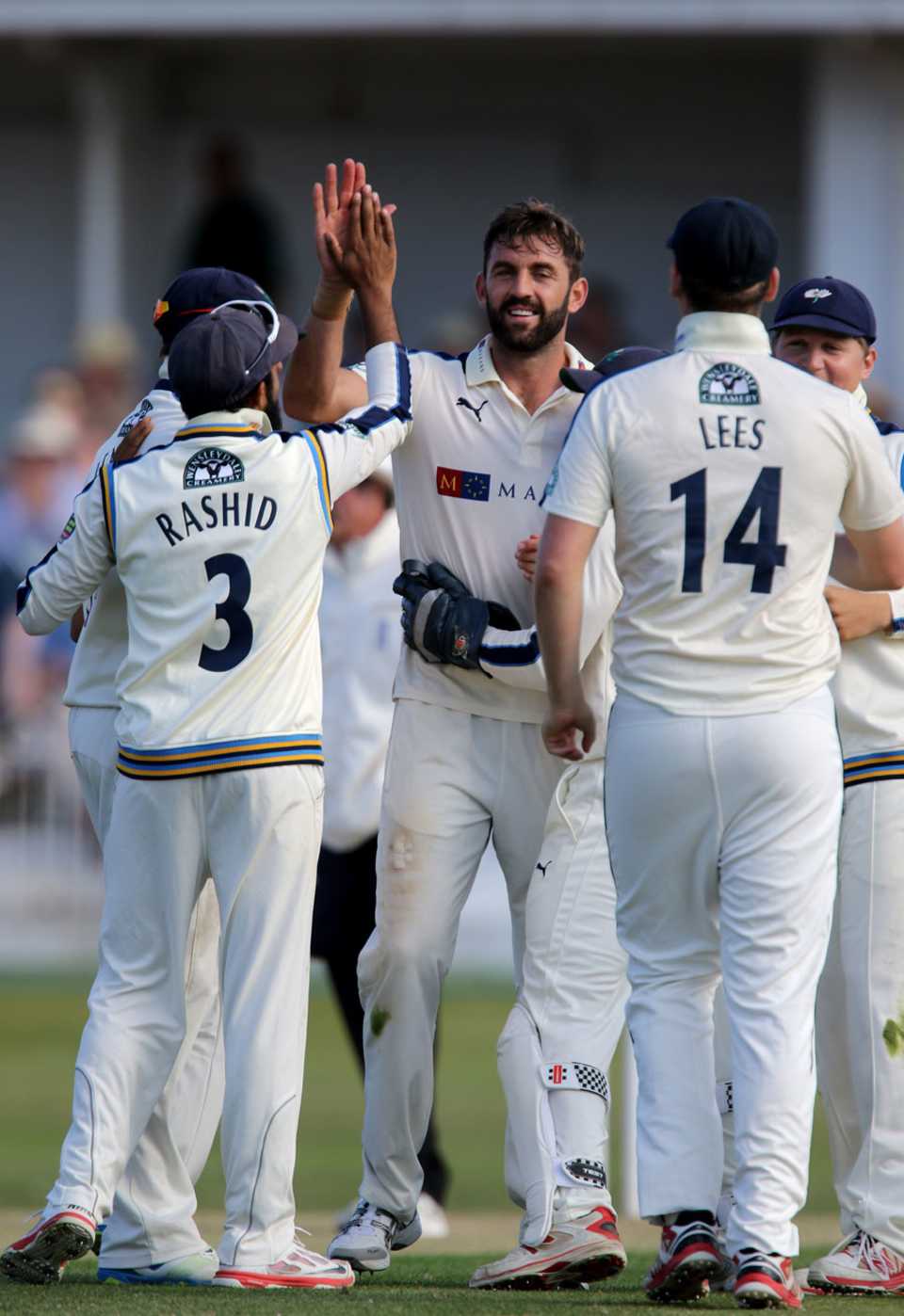 Liam Plunkett bowled an economical spell