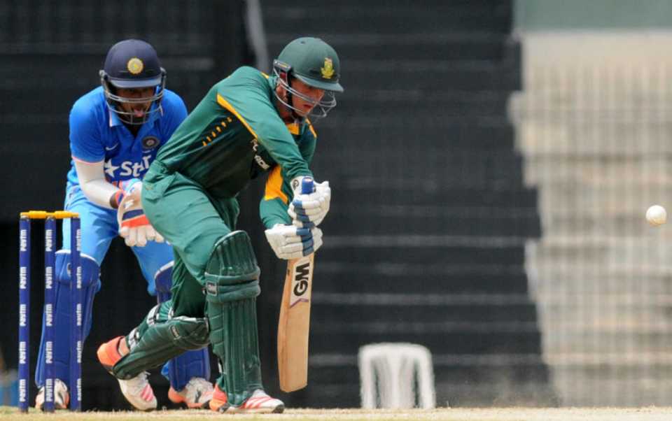 Quinton de Kock struck six sixes and 10 fours for his 99-ball 113