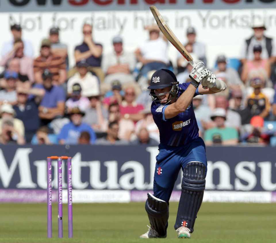 Michael Klinger continued to excel for Gloucestershire with his fourth Royal London Cup hundred of the season. Yorkshire vs Gloucestershire, Royal London Cup semi-final, Headingley, 