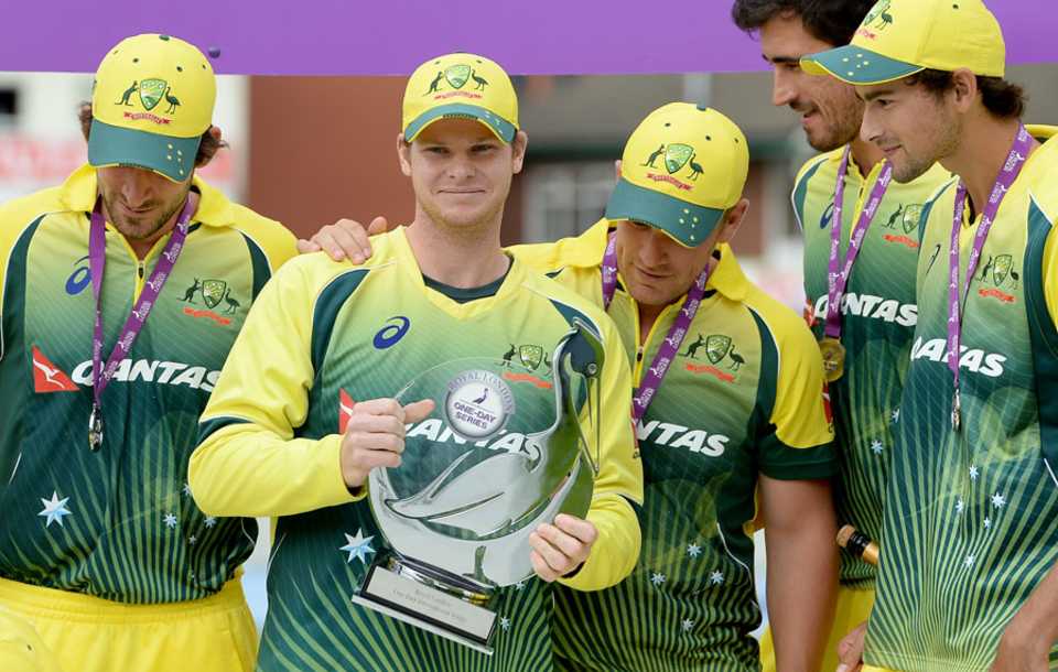 Steven Smith was victorious in his first full series as captain