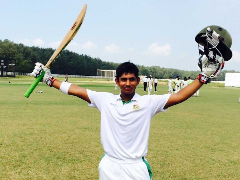 Shamim Hossain's 226 helped his team to a big total