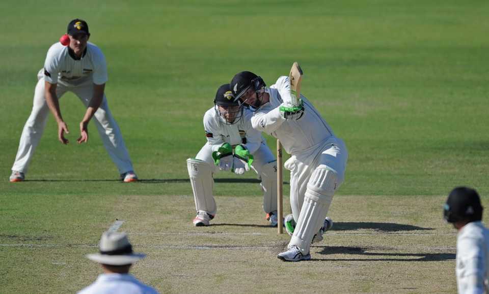 Martin Guptill acclimatised to the pink ball with a century