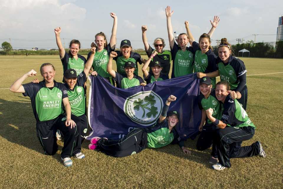 Ireland won all four matches they played to move into the Women's World T20, Ireland v Scotland, 2nd semi-final, World T20 qualifier, Bangkok, December 3, 2015 