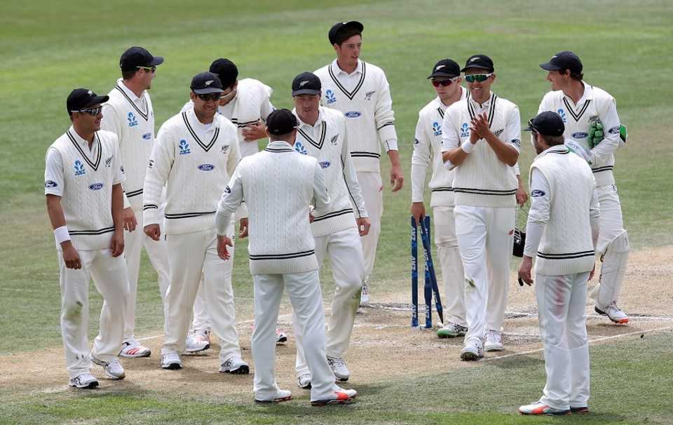 New Zealand haven't lost at home since March 2012, New Zealand v Sri Lanka, 1st Test, Dunedin, 5th day, December 14, 2015
