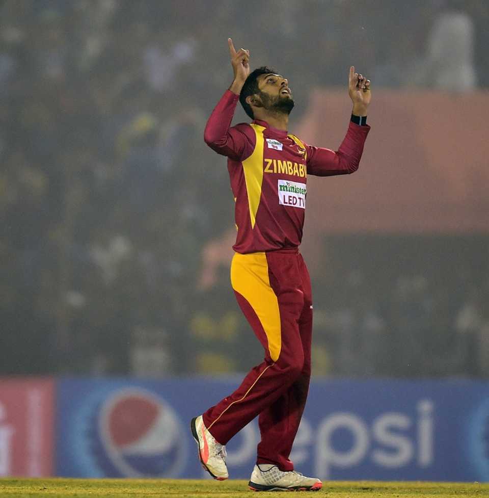 Sikandar Raza took two wickets in two overs