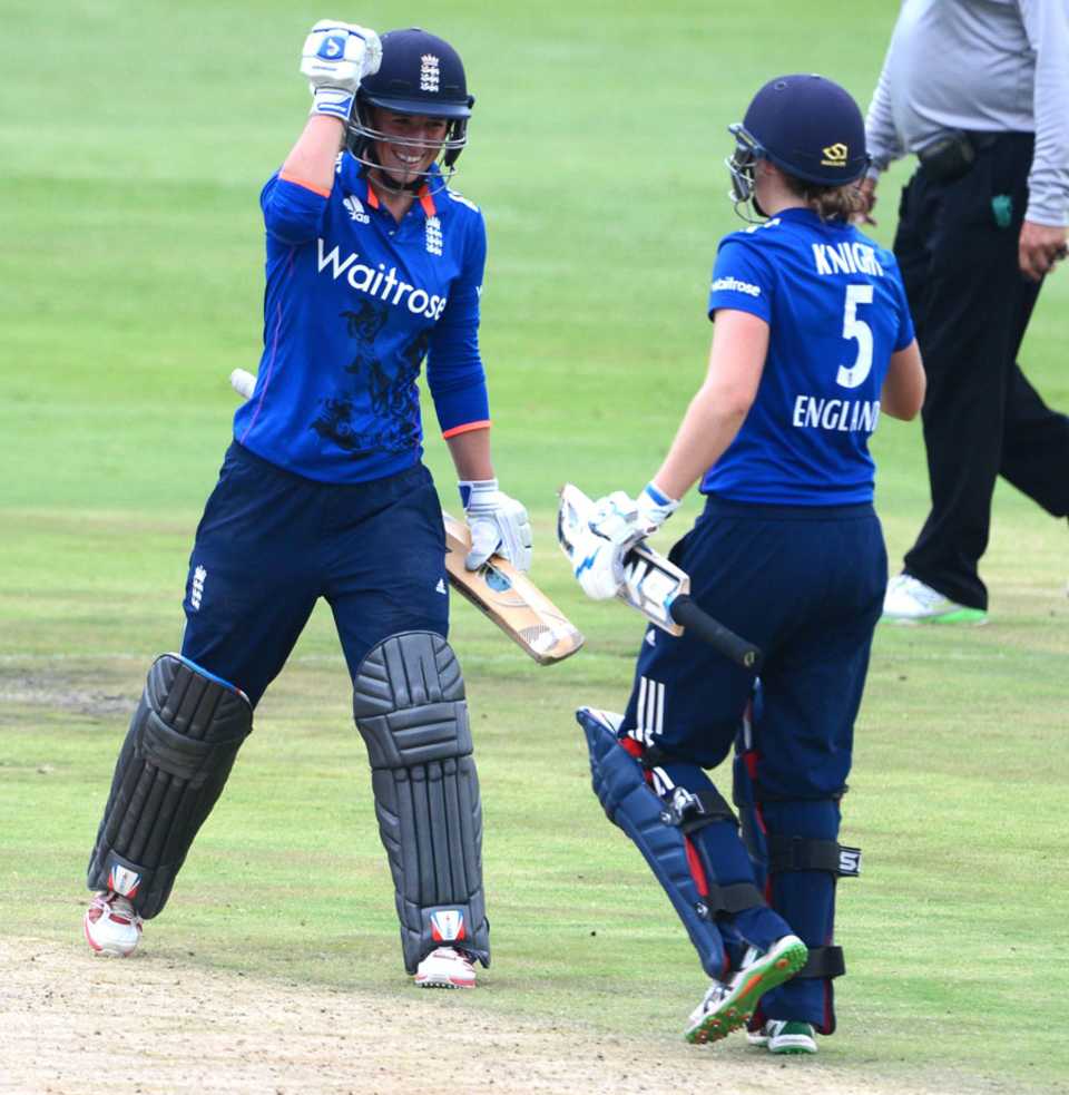 Georgia Elwiss and Heather Knight scored vital fifties, South Africa Women v England Women, 3rd ODI, Johannesburg, February 14, 2016