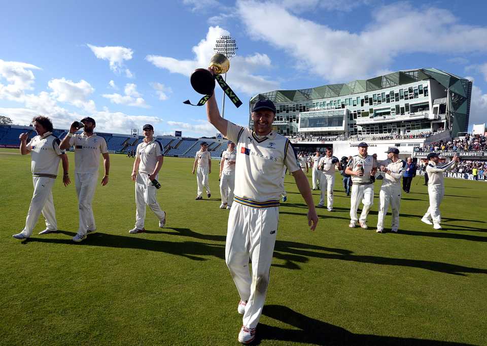 Yorkshire have always prized a Championship trophy - Andrew Gale's side won in 2015