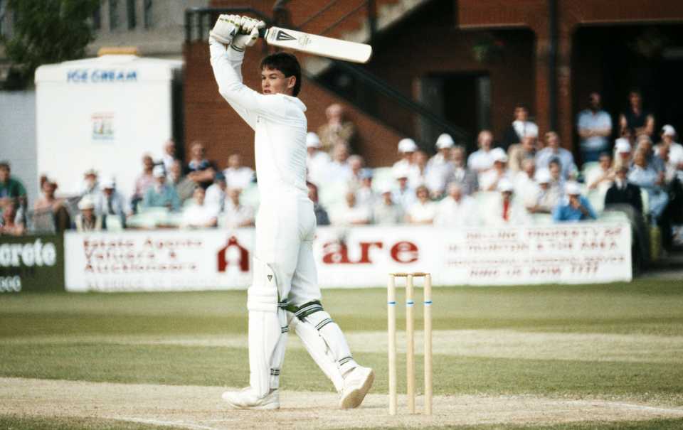 Graeme Hick on his way to 405 not out