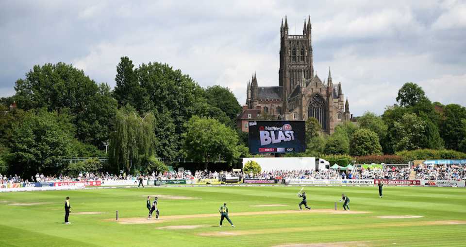 Worcester with T20 in full swing, Worcestershire v Nottinghamshire, NatWest Blast, Worcester, June 18, 2016