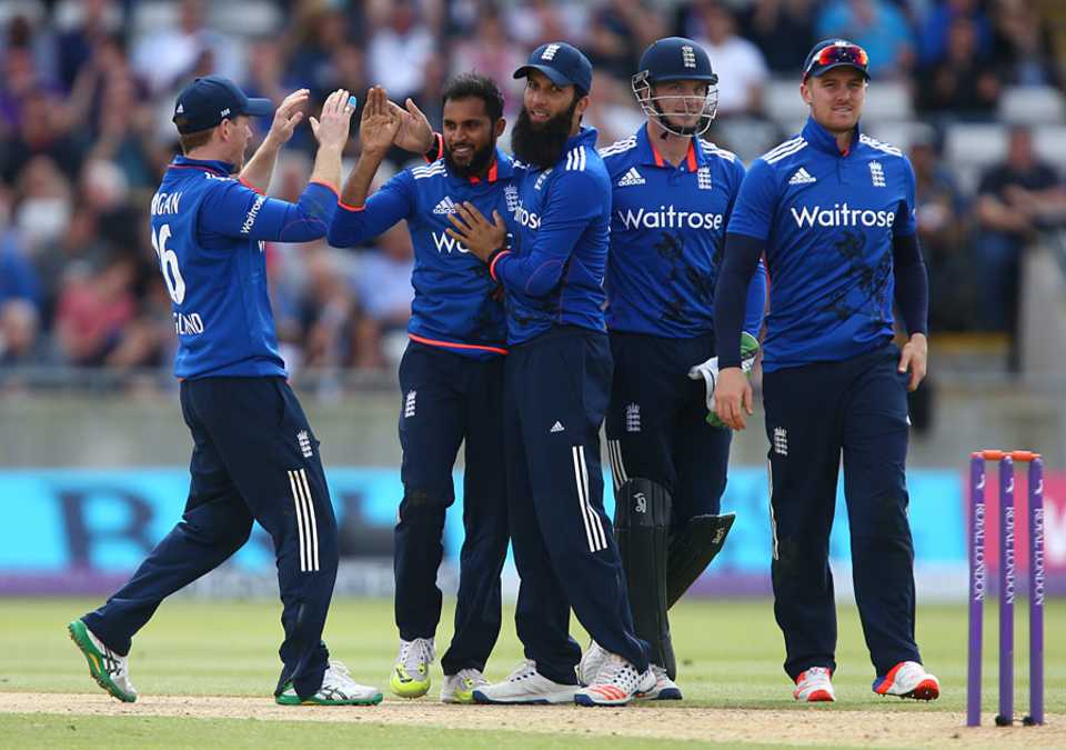 Adil Rashid picked up two wickets
