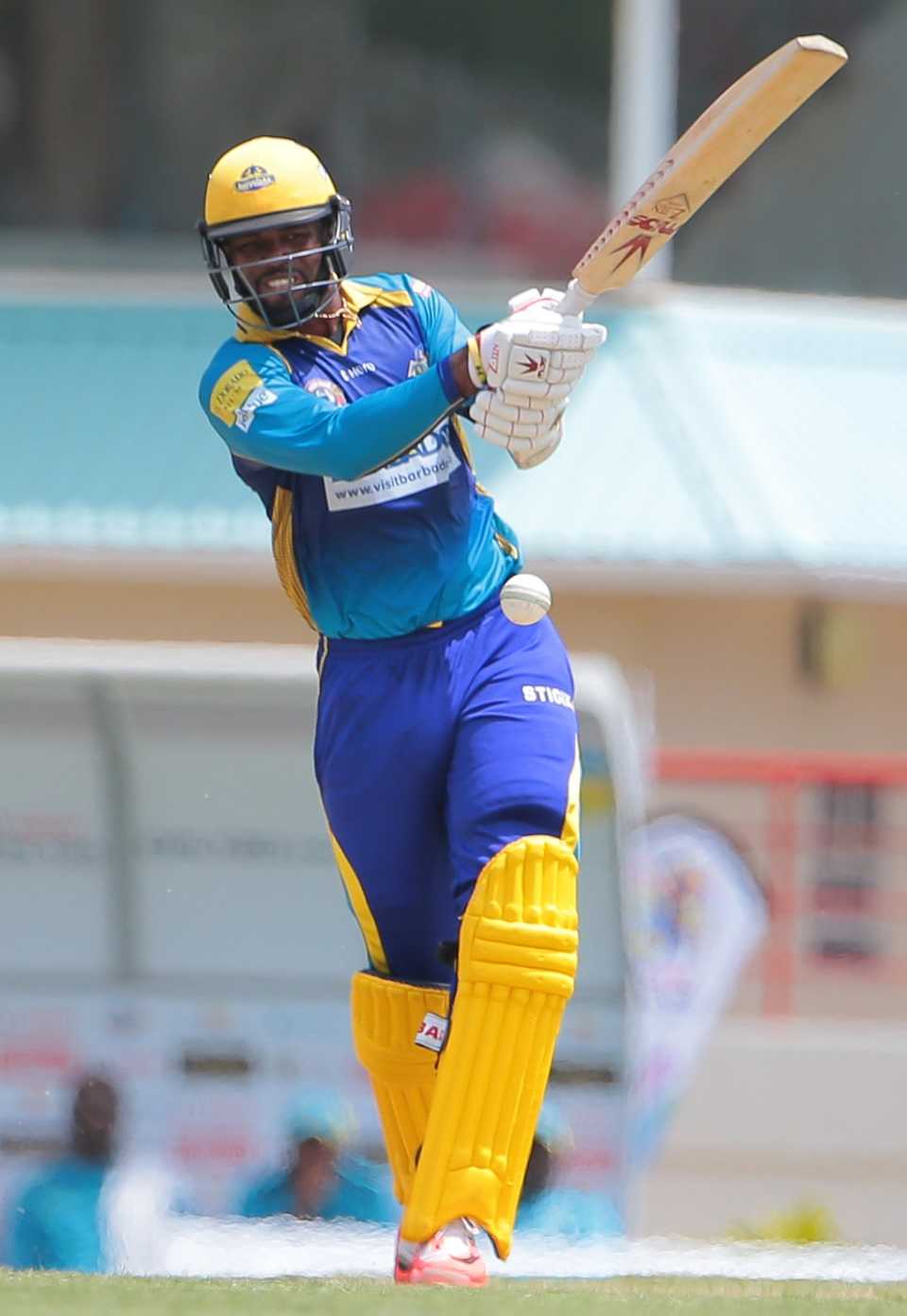 Kyle Hope hit his maiden T20 fifty, St Lucia Zouks v Barbados Tridents, CPL 2016, Gros Islet, July 23, 2016