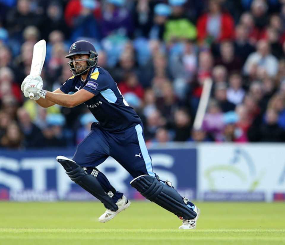 Jack Leaning provided the impetus for Yorkshire win