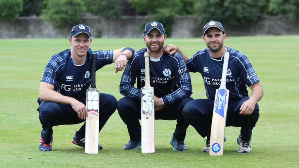 Richie Berrington, Preston Mommsen and Kyle Coetzer passed 1000 career ODI runs in a win over UAE, Scotland v UAE, ICC WCL Championship, Edinburgh, August 14, 2016
