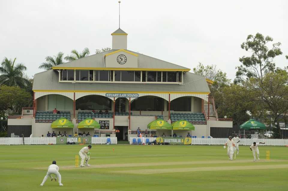 A view of the Allan Border Field, Australia A v India A, 1st unofficial Test, 2nd day, Brisbane, September 9, 2016