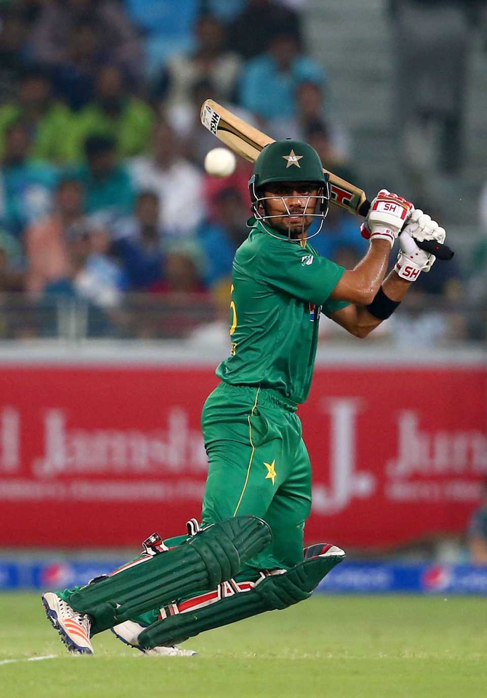 Babar Azam sends one racing through the off side