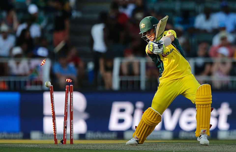 Adam Zampa's dismissal completed a huge South Africa win