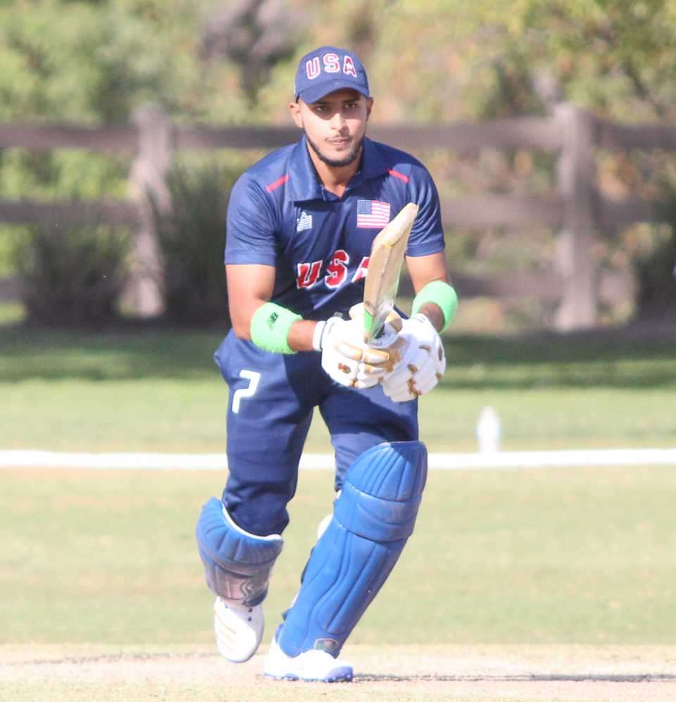 Fahad Babar top-scored for USA with 63
