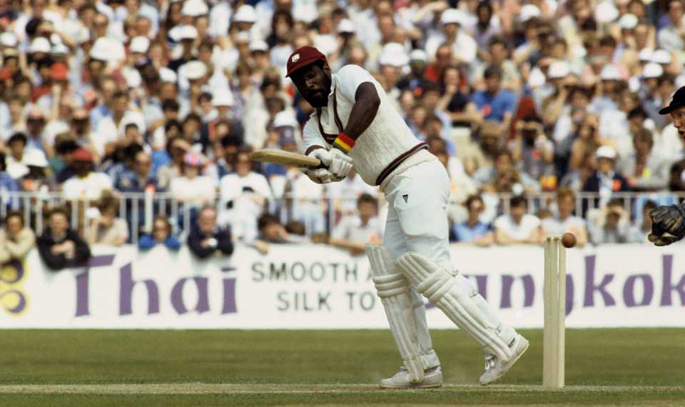 Viv Richards flicks, England v West Indies, 1st ODI, Old Trafford, May 31, 1984