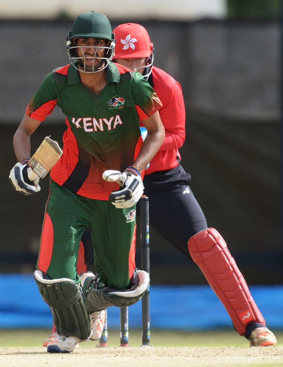 Irfan Karim anchored Kenya's chase with a knock of 67 at the top of the order