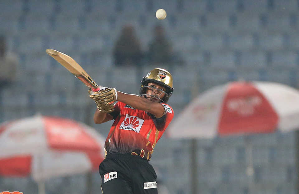 Nazmul Hossain Shanto top-scored for Comilla Victorians with 41