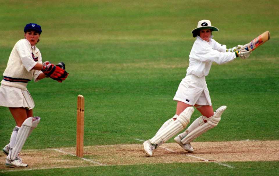 Kirsty Flavell scored the first double-century in Women's Tests