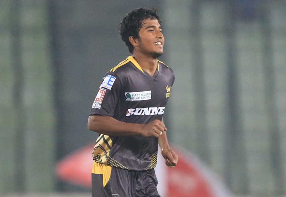 17-year old Afif Hossain finished with 5 for 21 on his T20 debut