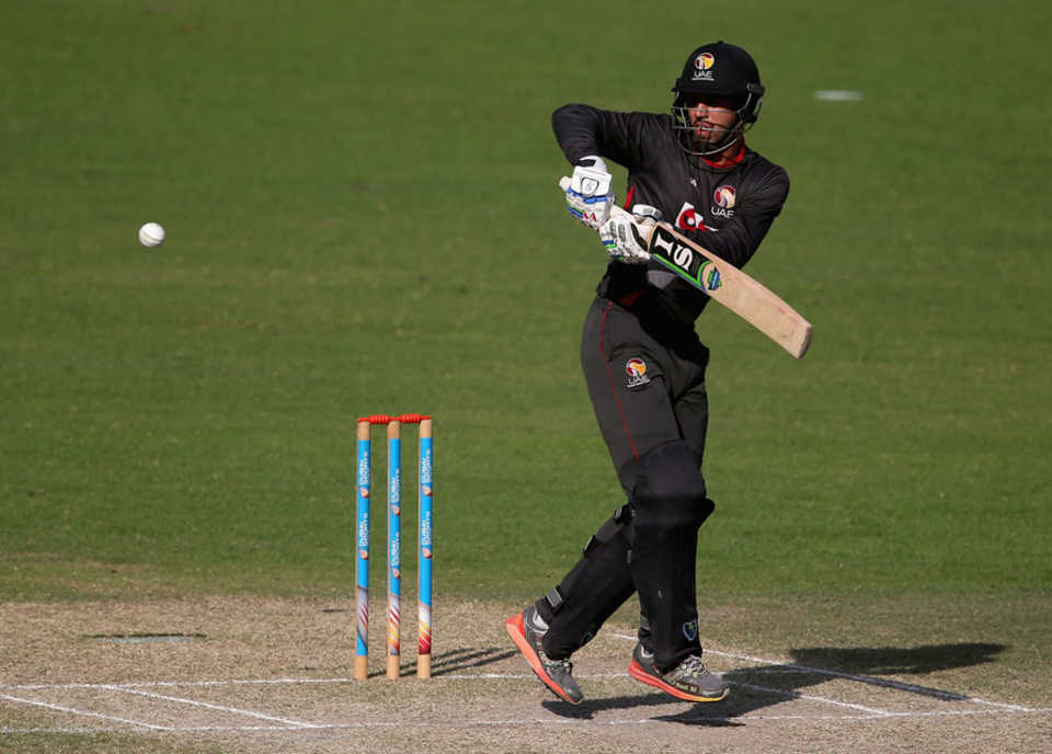 Rohan Mustafa gave UAE a solid start at the top of the order