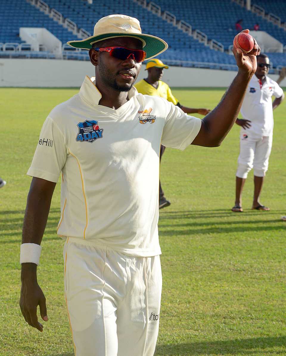 Nikita Miller claimed nine wickets in the innings, helping Jamaica to a big win, Jamaica v Trinidad & Tobago, WICB Professional Cricket League Regional 4-Day Tournament, Kingston, December 10, 2016 