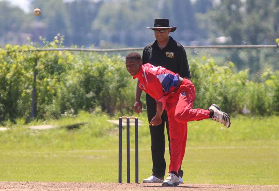 Delray Rawlins finished with 0 for 32, Canada v Bermuda, ICC Americas Under-19 Championship, Division 1, King City, July 13, 2013