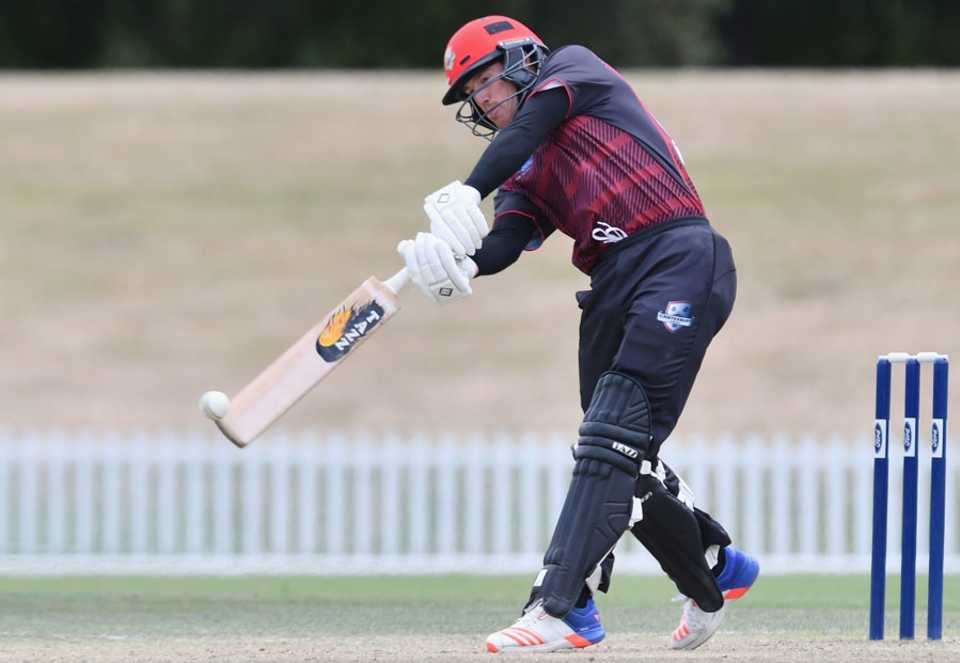 Cole McConchie struck a quick fifty, Canterbury v Wellington, Ford Trophy, Hagley Oval, February 8, 2017