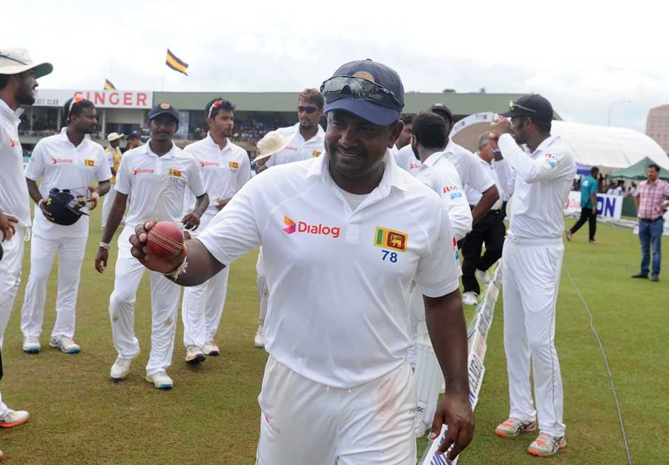 Rangana Herath became the most successful left-arm spinner in Test cricket