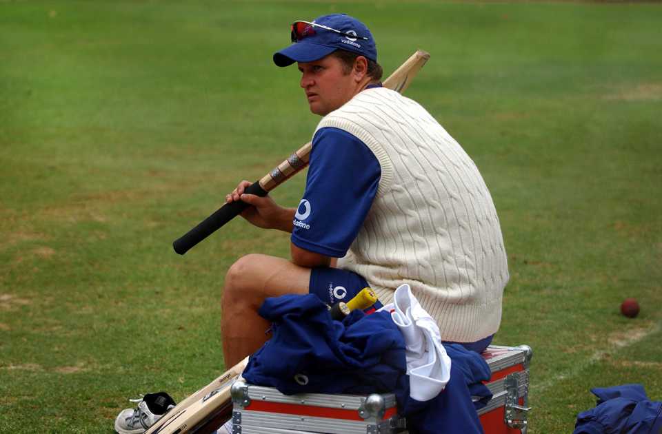 Robert Key at an optional nets session at Adelaide Oval, following England's loss, Australia v England, second Test, November 25, 2002