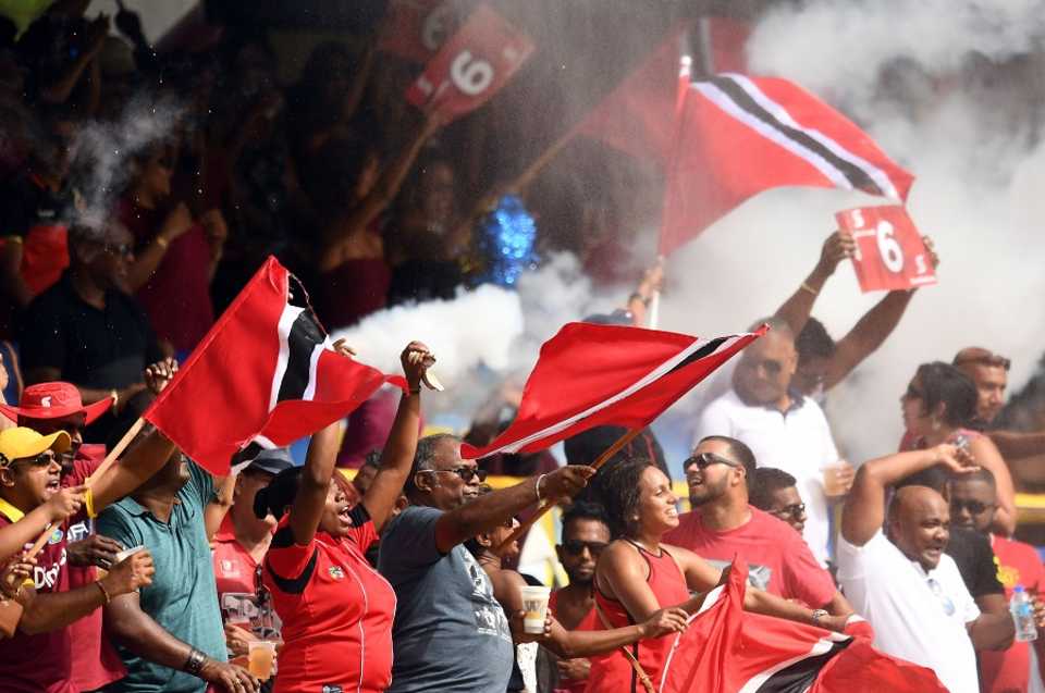 The fans in Port of Spain were thrilled with West Indies' seven-wicket win