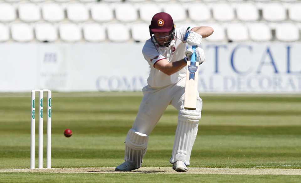 Alex Wakely has put Northants in a strong position