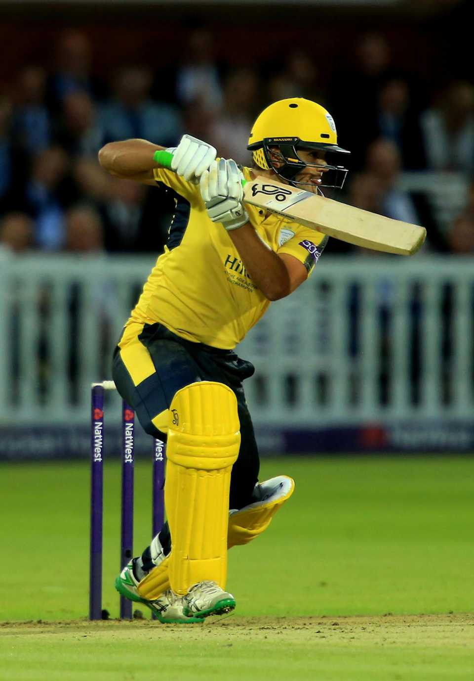 Rilee Rossouw shook off a blow on the helmet to lead Hampshire home
