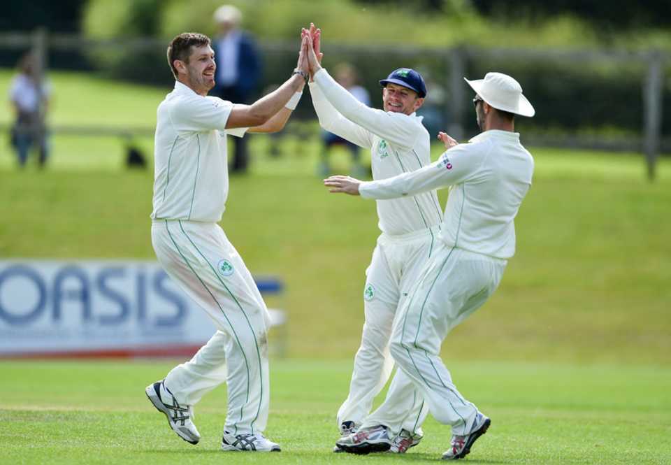 Boyd Rankin picked up a five-wicket haul