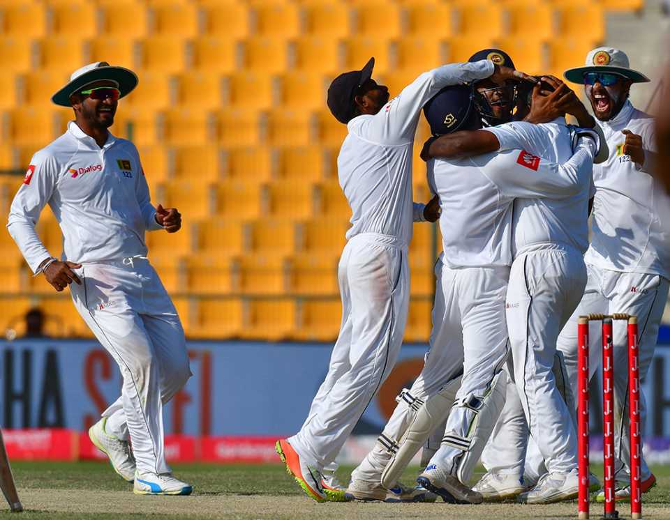 Sri Lanka's joy knows no bounds as they get closer to victory