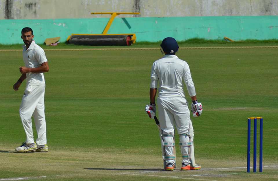 Rishi Dhawan went wicketless on the third day, Himachal Pradesh v Punjab, Ranji Trophy 2017-18, Group D, 3rd day, Dharamsala, October 8, 2017