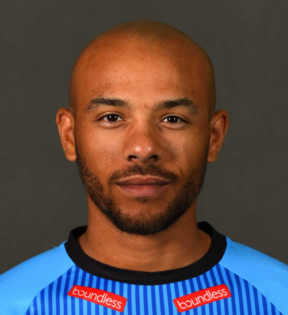 Tymal Mills at a Sussex photocall 