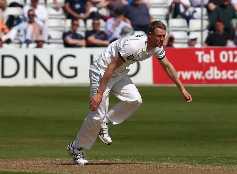 Steve Patterson finished with a career-best six wickets